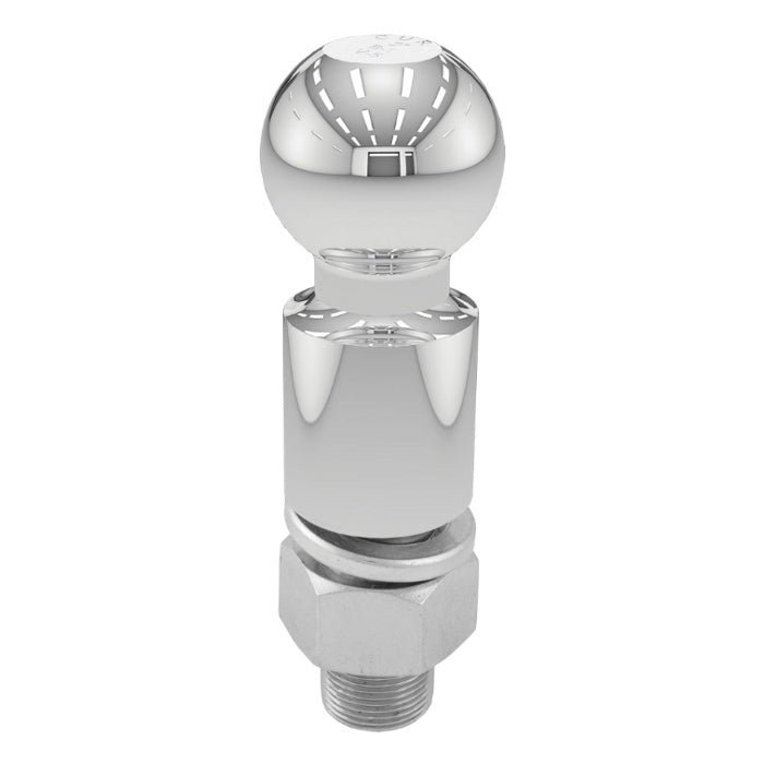 Curt - Trailer Ball - 2 5/16 Inch - 40036 - (1-1/4" x 2-5/8" Shank, 2" Rise, 10,000 lbs., Chrome) - image 1