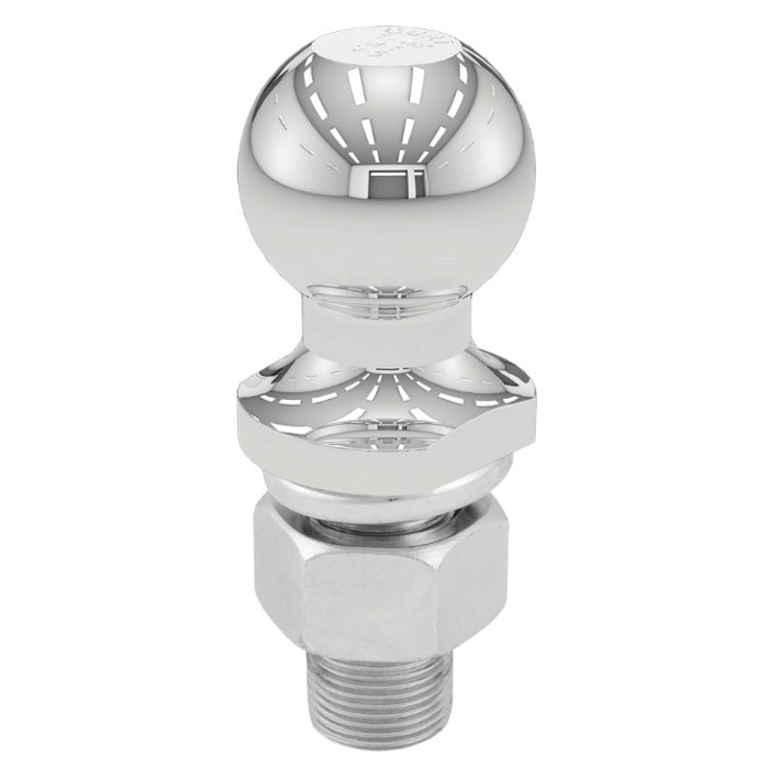 Curt - Trailer Ball - 1 7/8 Inch - 40062 - (1" x 2-1/8" Shank, 3,500 lbs., Chrome, Packaged) - image 2