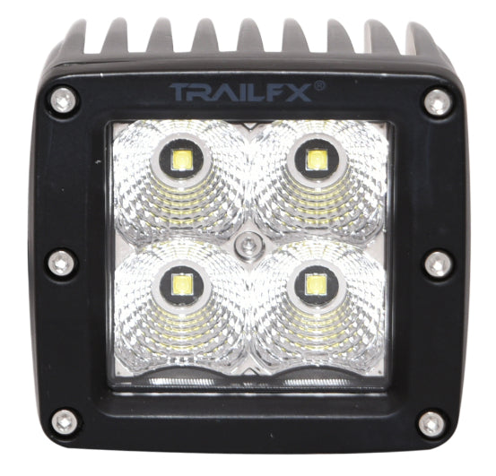 Trail FX - 3" Cube LED Flood Beam 1920 Lumens - Pair - 2X2CFPR - image 1