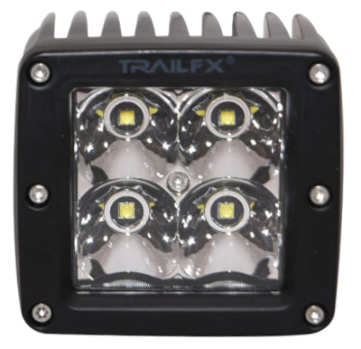 Trail FX - 3" Cube LED Spot Beam 1920 Lumens - Pair - 2X2CSPPR - image 1