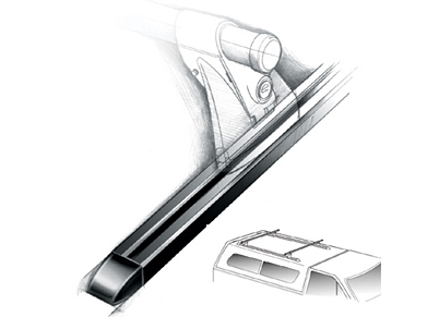 Yakima Truck Cap Track 60 Inch - image 1