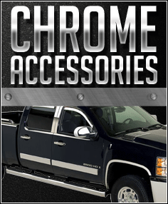 Chrome Accessories Available