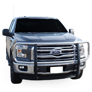 Luverne 2" Grille Guards - Chrome