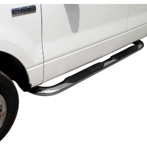 Westin Platinium 4 Inch Oval Nerf Bars - Stainless Steel