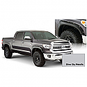 Bushwacker Fender Flares - Pocket Style - Silver Sky Metallic