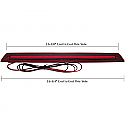 Brake Light - 136499 - Front Dimensions