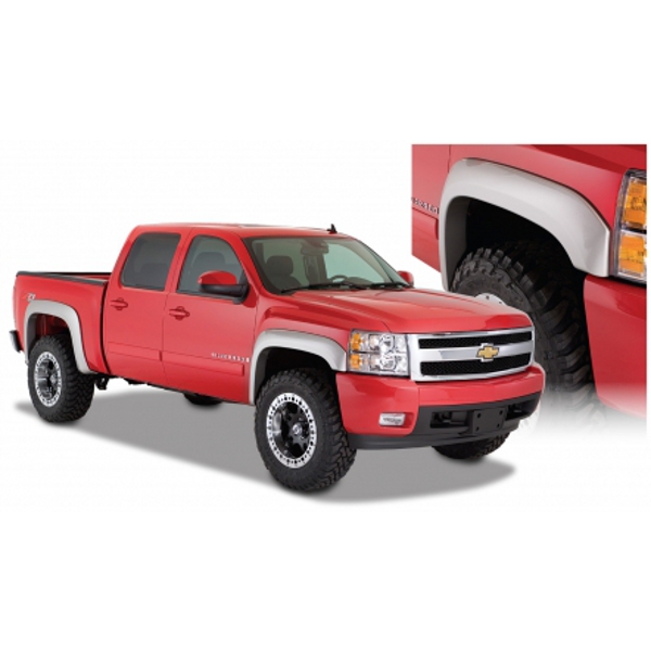 Bushwacker Extend-A-Fender - 07-14 Chevy Silverado