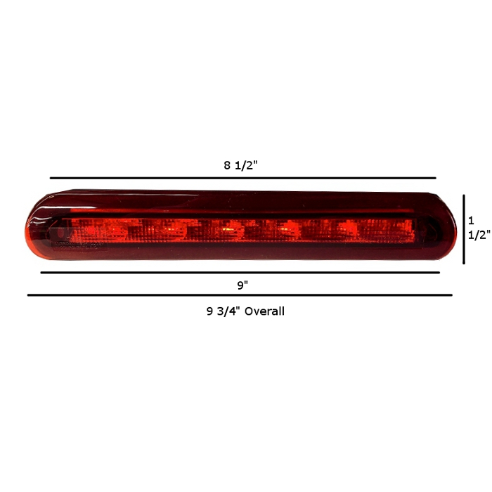 Brake Light - 77009 - Dimensions