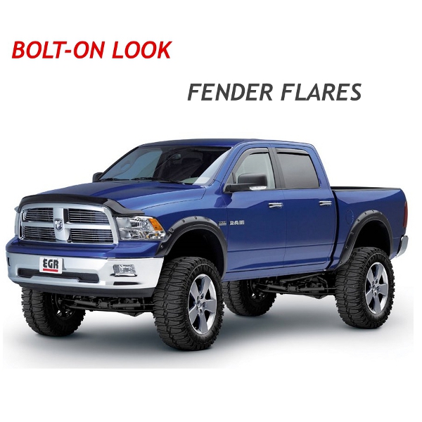 EGR - Bolt-On Look Fender Flares - Full Truck View