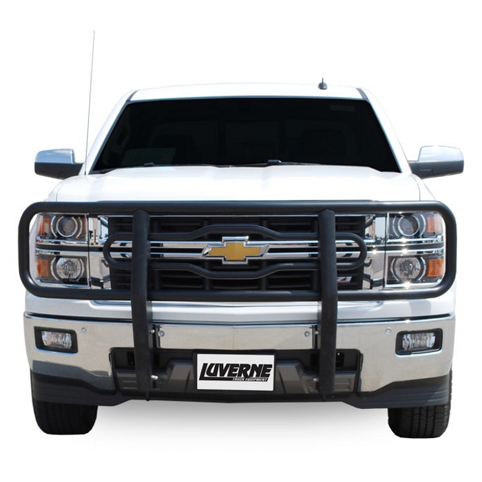 Luverne - 2 Inch Grille Guard - Black - 2014 Chevy Silverado