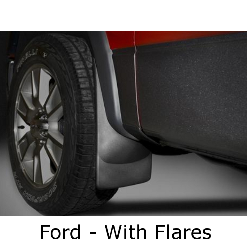 WeatherTech - Mud Flaps - with flares