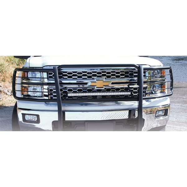 Trail FX Black Grille Guard - Chevy
