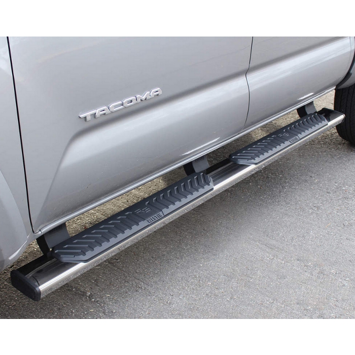 Westin R5 Running Boards - Stainless Steel - Tacoma
