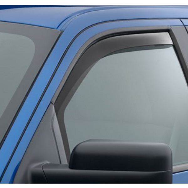 WeatherTech Window Deflectors - Dark - 2 pc - Ford