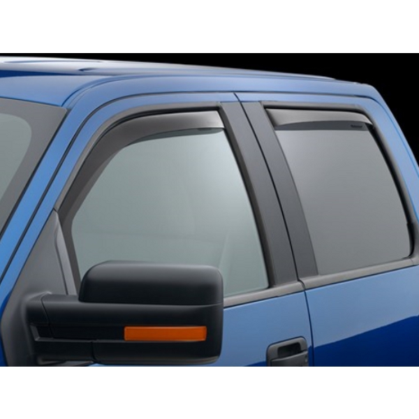 WeatherTech - Window Deflector - Dark - Ford Super Crew