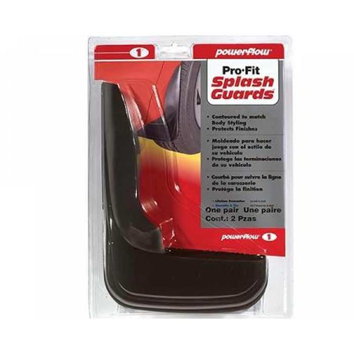 PowerFlow Pro Fit Mud Flaps - Model 1 - 6401