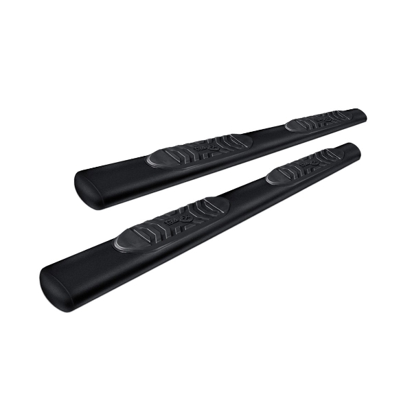 Trail FX 5 Inch Oval Tube Steps - Black - A7014B