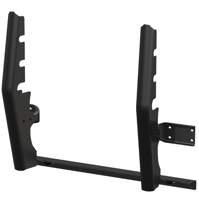 Luverne Grille Guard - 2 Inch Black - Upright Only - 341520