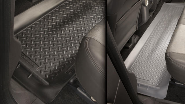 Husky Liners Classic Floor Liners - Rear (3rd Row Seats)