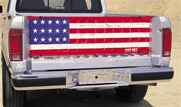 Pro Net Pro Flow Tailgate Net - U.S. Flag - Full Size - PN012