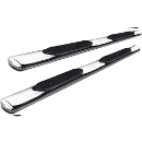 Trail FX 4 Inch Oval Tube Steps - Stainless Steel - A1527S-