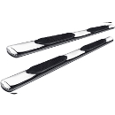 Trail FX 4 Inch Oval Tube Steps - Stainless Steel - A1523S