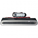 Clear Flush Mount LED Brake Light (with 12 V LED Dome Light)