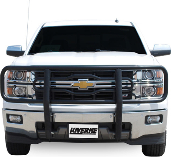 Luverne Black Grille Guard - Chevrolet